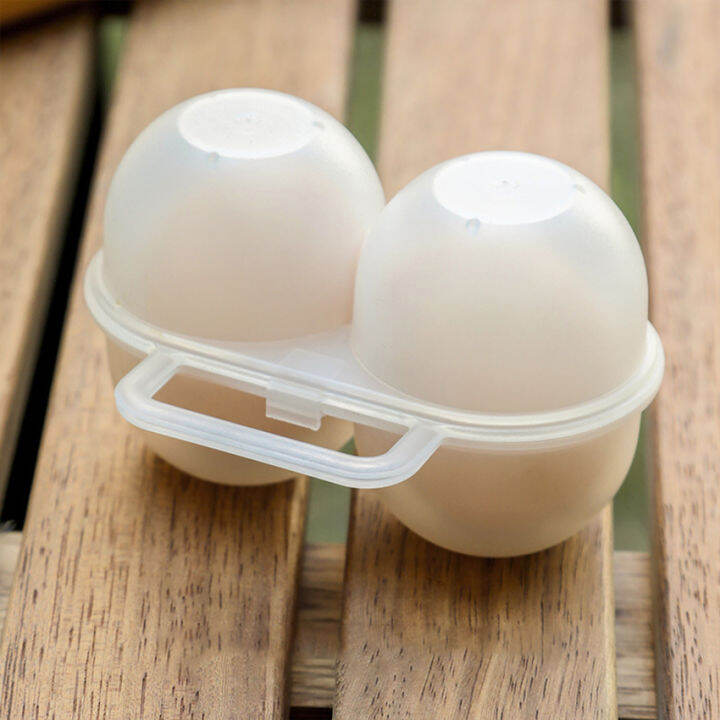 portable-egg-storage-box-2-grids-plastic-durable-egg-storage-container-save-space-refrigerator-egg-dispenser-with-fixed-handle