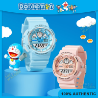 100% Doraemonนาฬิกาโดราเอมอนแท้สำหรับเด็กนาฬิกากันน้ำสำหรับเด็กผู้หญิง Jam Tangan Digital สำหรับเด็กผู้ชายเด็กๆนาฬิกาข้อมือวันเกิดกันรอยขีดข่วน8632