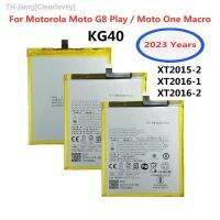 High Quality 4000mAh KG40 Battery For Motorola Moto One Macro G8 Play One Macro Dual SIM XT2015-2 XT2016-1/2 Smart Phone Bateria new brend Clearlovey