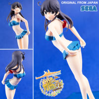 Model โมเดล งานแท้ 100% Sega จากการ์ตูนเรื่อง Kantai Collection Kancolle คันไตคอลเลกชัน เรือรบ โมเอะ คังโคเระ Ushio อุชิโอะ ชุดว่ายน้ำ Ver Original from Japan Figure ฟิกเกอร์ Anime อนิเมะ การ์ตูน มังงะ Doll ตุ๊กตา คอลเลกชัน สั่งและนำเข้าจากญี่ปุ่น manga