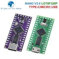 LGT8F328P-LQFP32 MiniEVB TYPE-C MICRO USB เข้ากันได้กับ ATMEGA328นาโน V3.0 LGT8F328PSOP16สำหรับ A Rduino