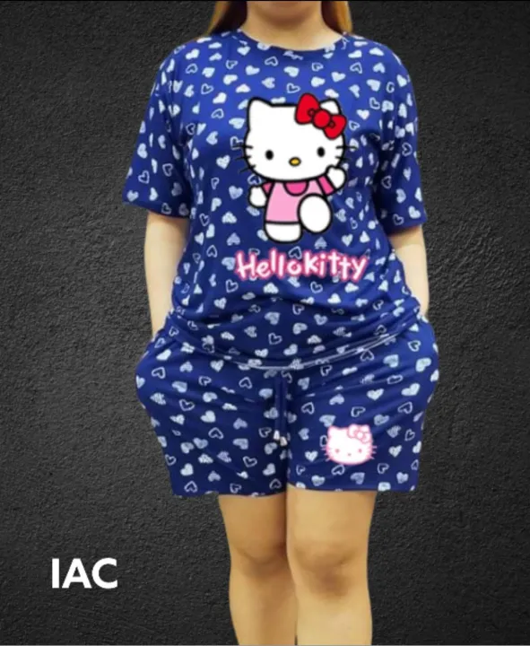 TERNO SHORT HEART PLUSSIZE FIT UP TO 4XL Lazada PH