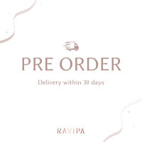 (Pre order) RAVIPA - Baguette Mini Ring - แหวนเงินแท้ชุบทองคำขาว