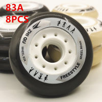 Roller Wheel Skate Wheel Black White PU Wheel 83A 72mm 76mm 80mm Roller Skates Shoes Tyre Inline Skating Ruedas Rol 72 76 80