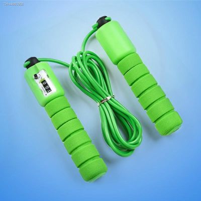 ☬﹍ Adjustable Professional Electronic Counting Jump Rope Adult Pattern Fitness Skipping Crossfit Jump Rope Skipping Rope