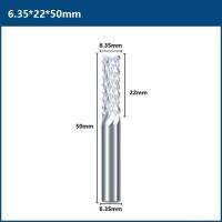 Xcan 1/4Quot; Shank Corn End Mill Pcb เครื่องตัดมิลลิ่งดอกกัดคาร์ไบด์สำหรับไม้พลาสติก Cnc เครื่องจักรเครื่องมือบด