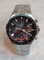 Win Watch Shop นาฬิกา Casio Edifice รุ่นใหม่ล่าสุด รุ่น EQS-920DB-1A นาฬิกาผู้ชายโครโนกราฟ สายแสตนเลส หน้าปัดดำ ใช้พลังงานแสงอาทิตย์ - มั่นใจ ของแท่้ 100% ประกัน CMG 1 ปีเต็ม