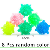 8pcsset Laundry Balls For Washing Machine Cleaning Ball Gel Capsules Bag Dirty Grabs Fuzz Collector Laundry Detergent Products