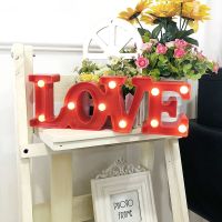 ▬◘ 3D Love LED Letter Light Interior Decoration Sign Night Light Marquee Wedding Party Decoration Gift Romantic 3D LED Night Light