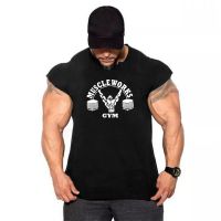 New Summer Brand Vest Cotton Gym Clothing Men Tank Tops Sleeveless T Shirt Bodybuilding Equipment Fitness Mens Stringer Tanktop