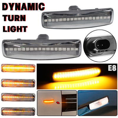 คู่ Amber รถ LED Side Marker Light สำหรับ Land Rover Range Rover Sport Discovery LR3 LR4 Freelander LR2ไฟเลี้ยว