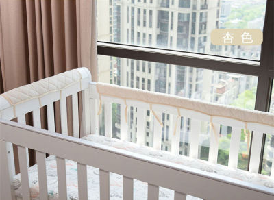 Cotton Crib Bumper Protection Wrap Edge Baby Anti-bite Bed Fence Guardrail Rail Cover Safe Teething Protector Baby Stuff