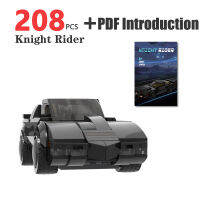 จุด Moc KITT Knight Rider High Tech รถซูเปอร์สปอร์ตบล็อกเครื่องกลคลาสสิกรถแข่งของเล่นอิฐทำด้วยตนเองสำหรับของขวัญเด็ก สปอตสินค้า