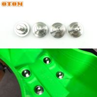 OTOM Motocross M6x1.0 304 Stainless Steel Front Fender Screw Mudguard Mount Bolt Nuts For KAWASAKI KX KXF KLX-R 125 250 450 500