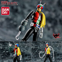 Model โมเดล งานแท้ 100% Bandai S.H.Figuarts จาก Riderman ไรเดอร์แมน Masked Kamen Rider V4 V3 ไอ้มดแดง คาเมนไรเดอร์ วี4 วี3 Riderman ไรเดอร์แมน Ver Original from Japan Figma ฟิกม่า Anime ขยับแขน-ขาได้ อนิเมะ การ์ตูน มังงะ manga Figure ฟิกเกอร์