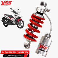 YSS G-SERIES EXCITER 150,155 SPARK135 JUPITER MX 135 สปริงแดง กระบอกเงิน รหัส MX302-210TR-04-X