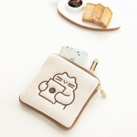 Japanese mini bag small purse coin purse female simple and cute card bag sundries menstrual sanitary napkin storage bag