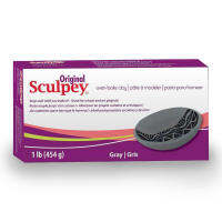 ดินโพลิเมอร์ Original Sculpey® - Gray - สูตรดั้งเดิม ปั้นง่าย