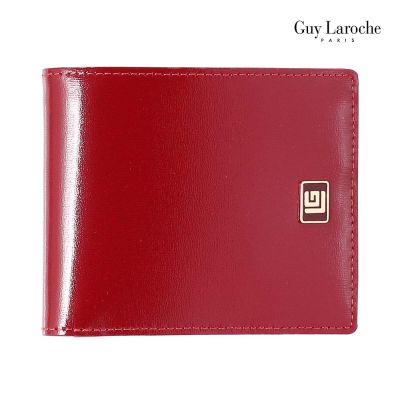 Guy Laroche กระเป๋าสตางค์พับสั้น รุ่น JAMILLE - สีแดง