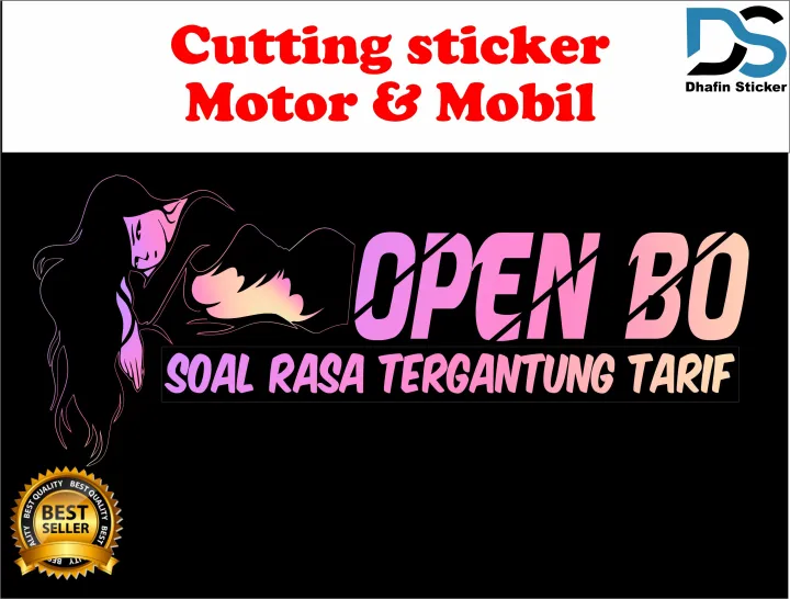 Sticker Viral Open Bo Stiker Viral Open Bo Lazada Indonesia