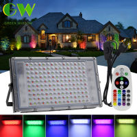 RGB LED Floodlight 150W ไฟสปอร์ตไลท์ LED สปอตไลท์ สว่างพิเศษRGB กันน้ำได้ ไฟถนนสปอร์ตไลท์ ฟลัดไลท์ สปอตไลท์ led ทนแดดทนฝน