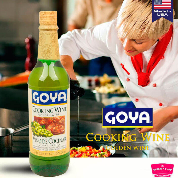Goya Dry White Cooking Wine 25.4 fl.oz. Lazada PH
