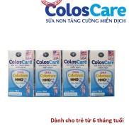 Lốc 4 hộp Sữa Coloscare, ColosCare pha sẵn 110ml Date 2023