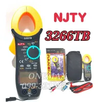 มัลติมิเตอร์ดิจิตอล 3266TB Digital Clamp Meter เครื่อววัดอุณหภูมิ  คลิปแอมป์ เเคล้มมิเตอร์ มิเตอร์วัดไฟ เครื่องวัดไฟดิจิตอล