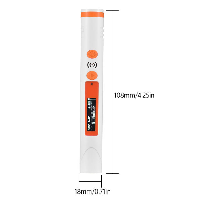 hfs-p3พ็อกเก็ตปากกาประเภทเครื่องตรวจจับรังสีนิวเคลียร์-x-y-ray-dose-alarm-geiger-counter-dosimeter