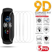 9D Curved Hydrogel Film For Xiaomi Mi Band 8 7 Pro Soft Film Screen Protector For mi band 3 4 5 6 7 Full Screen Film Accessories