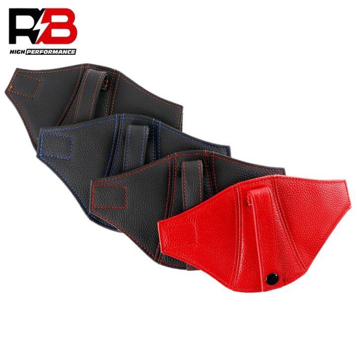 jdm-racing-bucket-seat-belt-holder-protector-หนังแท้สำหรับเจ้าสาว-recaro-sparco-takata