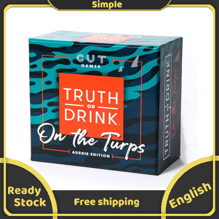 Truth or Drink: On the Turps | Aussie Edition Party Game