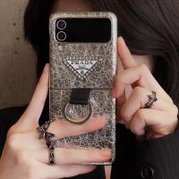 แหวนแฟชั่นเคสโทรศัพท์หรู APEC สำหรับ Samsung Zflip 4 Zflip 3ฝาครอบด้านหลังกันกระแทก