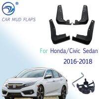 Voor Achter Spatlappen Voor Honda/รถเก๋ง Civic 2016 2017 2018 Spatbord Spatbord Spatbord Spatlappen แผ่นกันกระเซ็น Spatlappen ออโต้ Accessoires