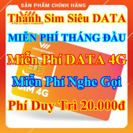Thánh Sim Siêu Data 4G - Miễn Phí DATA 4G - Miễn phí tháng đầu tiên - Miễn Phí Gọi Nội Mạng - Phí Duy Trì 20.000đ - Shop Lotus Sim Giá Rẻ thumbnail
