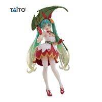 ของขวัญตุ๊กตาคอลเลกชั่นของเล่น Taito Wondil Hatsune Miku Piapro ตัวละครในตัวตุ๊กตาอะนิเมะ20ซม. 100% ของแท้