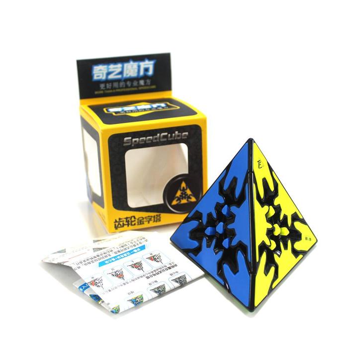 Cách giải Rubik bánh răng Caution Cube?
