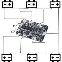 【✱2023 HOT✱】 zhufengdi558151 6S 15a 24V แผ่นป้องกัน Bms สำหรับ6แพ็ค18650แผ่นป้องกันโมดูลแบตเตอรี่ลิเทียม Li-Ion