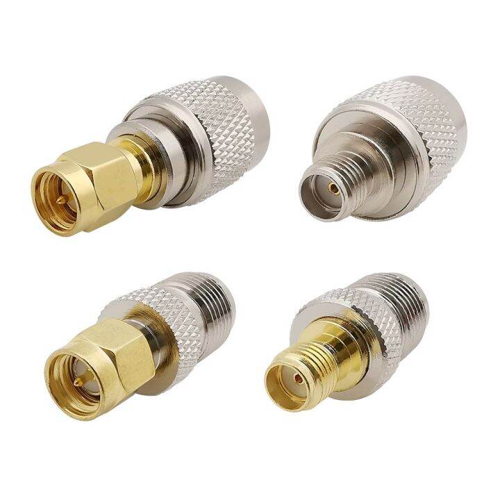 4pcs-sma-male-female-to-tnc-male-female-plug-jack-rf-coaxial-connector-tnc-to-sma-adapter-kits-electrical-connectors