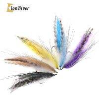 【cw】 LIONRIVER Saltwater Fishing Bait Flash Tinsel Silky Fibers Flies Salmon Bass Pike Trout Artificial Baits