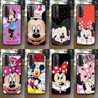 เคส Huawei Y7A ลายมิกกี้-มินนี่ หลังแข็งมือถือ เคสสกรีน uv Case เคส TPU ไม่ขูดตัวเครื่อง ไม่กัดขอบ ปกป้องมือถือได้ดี