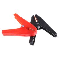 2 Pcs Fully 100A Insulated Car Battery Crocodile Alligator Plastic Electrical Clip Clamp Red/Black 90mm Length New Arrival Electrical Circuitry  Parts