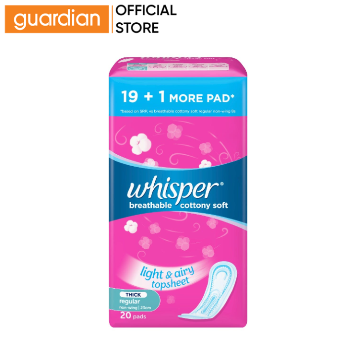 Whisper Cotton Jumbo Extra Comfort Maxi Sanitary Pad, For Clinic