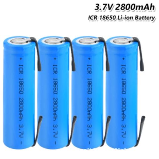 ICR18650 Lithium ion 3.7V rechargeable battery 2800mAh BMS Continuous ...