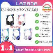 Tai Nghe Mèo VZV-23M Chụp Tai Phát Sáng Kute Dễ Thương Nghe Nhạc cực Hay