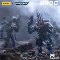 Joytoy หุ่นฟิกเกอร์1/18แอ็คชั่น Warhammer 40K เมชาทั้งชุด Ultramarines Tau Empire Space Wolves Gratis Ongkir