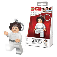 LEGO พวงกุญแจเลโก้ พวงกุญแจไฟฉาย มินิฟิกเกอร์ เลโก้ สตาร์วอร์ส Disney Star Wars - Princess Leia Keychain Light ลิขสิทธิ์แท้