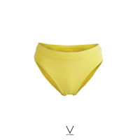 SS2023 YELLOW BRIEF กางเกงว่ายน้ำ ใส่ว่ายน้ำ ใส่ออกกำลัง มีฟองน้ำในตัวผ้าหนา กัน UV UPF 50+