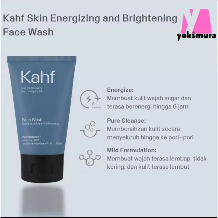 KAHF FACE WASH 100ML All Variant Lazada Indonesia