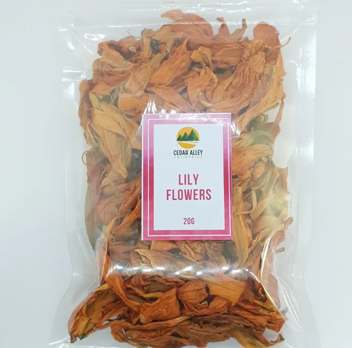 Dried Lily Flowers 20g Lazada PH